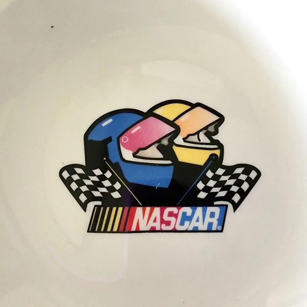 2 Gibson NASCAR Victory Rimmed Soup Bowls 9